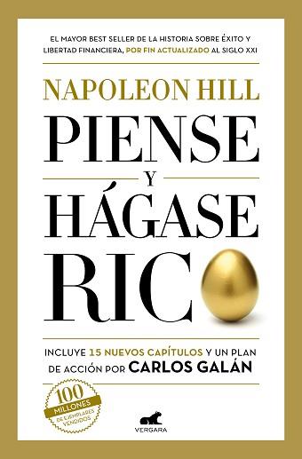 PIENSE Y HÁGASE RICO | 9788418620133 | HILL, NAPOLEON/GALÁN, CARLOS | Llibreria L'Illa - Llibreria Online de Mollet - Comprar llibres online