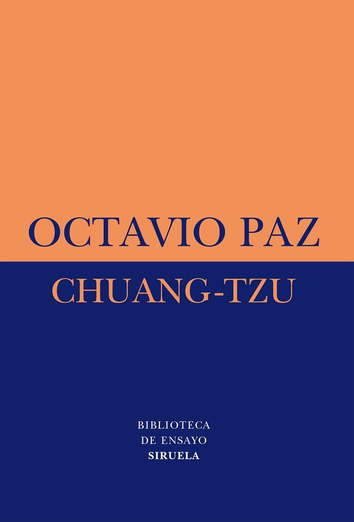CHUANG-TZU | 9788478443659 | PAZ, OCTAVIO | Llibreria L'Illa - Llibreria Online de Mollet - Comprar llibres online