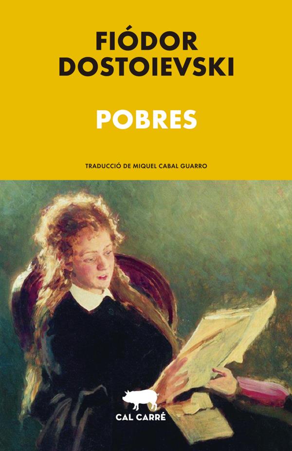 En el bicentenari del seu naixement, l'editorial artesana Cal Carré ens ofereix, per primer cop traduïda al català, la novel·la amb la qual Fiodor Dostoievski va debutar com a autor.
Es tracta d'una novel·la epistolar on Makar Aleksiévitx i Varvara Alekséievna, un home gran i una dona jove pobres de solemnitat, s'intercanvien cartes en les quals expressen la seva precària situació. Malgrat ser veïns es comuniquen per escrit per tal d'evitar malentesos.
En aquesta novel·la, l'autor rus ja ens demostra la seva grandesa i, si encara no heu llegit res d'ell, 'Pobres' és una bona manera de començar.