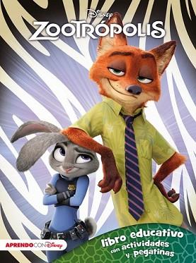 ZOOTRÓPOLIS (LIBRO EDUCATIVO DISNEY CON ACTIVIDADES Y PEGATINAS) | 9788416548279 | DISNEY | Llibreria L'Illa - Llibreria Online de Mollet - Comprar llibres online