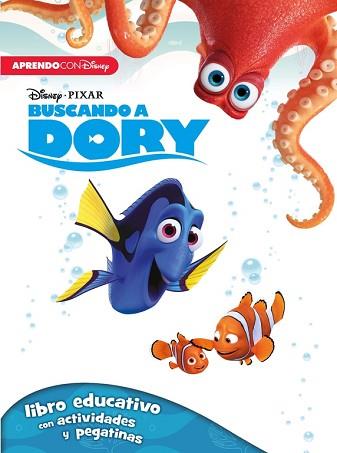 BUSCANDO A DORY (LIBRO EDUCATIVO DISNEY CON ACTIVIDADES Y PEGATINAS) | 9788416548422 | DISNEY | Llibreria L'Illa - Llibreria Online de Mollet - Comprar llibres online