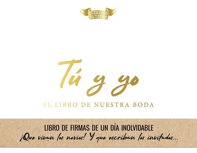 TÚ Y YO EL LIBRO DE NUESTRA BODA | 9788494940576 | DU BOISBAUDRY, EMMANUEL