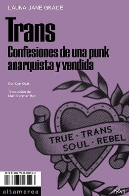 TRANS | 9788418481123 | GRACE, LAURA JANE | Llibreria L'Illa - Llibreria Online de Mollet - Comprar llibres online