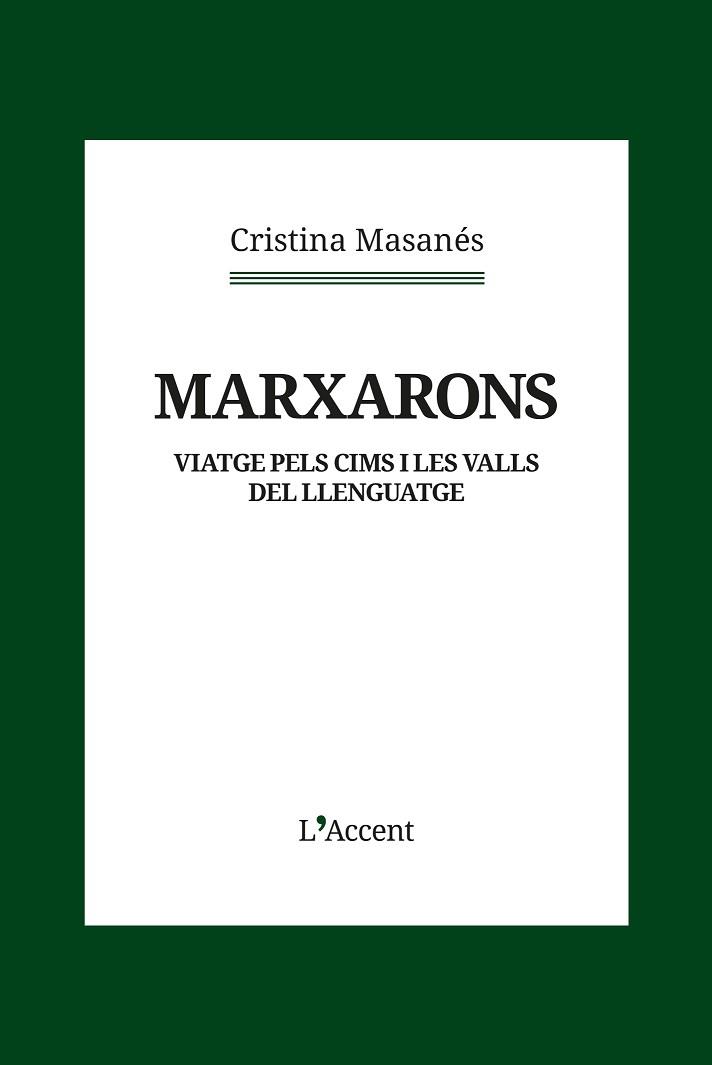 MARXARONS | 9788418680434 | MASANÉS, CRISTINA | Llibreria L'Illa - Llibreria Online de Mollet - Comprar llibres online