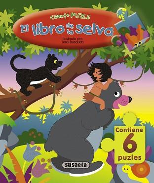 LIBRO DE LA SELVA CUENTO PUZZLE, EL | 9788430541027