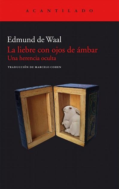 LIEBRE CON OJOS DE AMBAR, LA | 9788415277712 | DE WAAL, EDMUND | Llibreria L'Illa - Llibreria Online de Mollet - Comprar llibres online