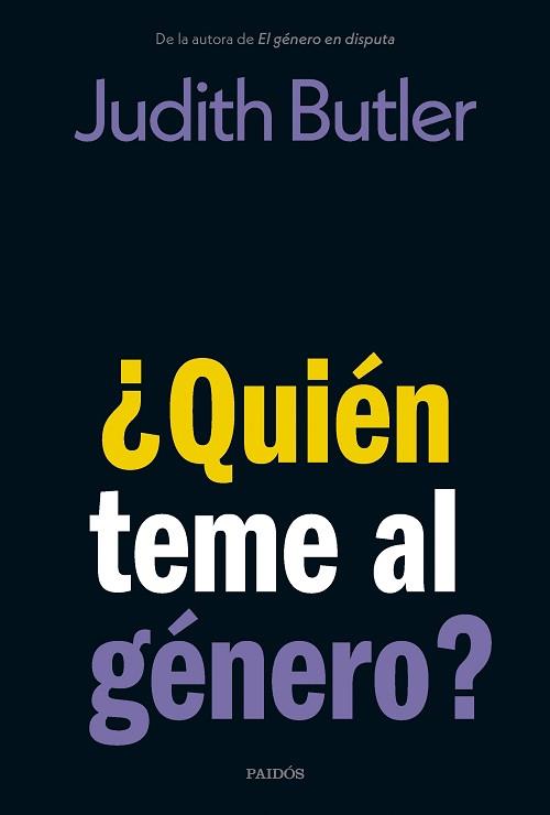 QUIÉN TEME AL GÉNERO? | 9788449342387 | BUTLER, JUDITH | Llibreria L'Illa - Llibreria Online de Mollet - Comprar llibres online