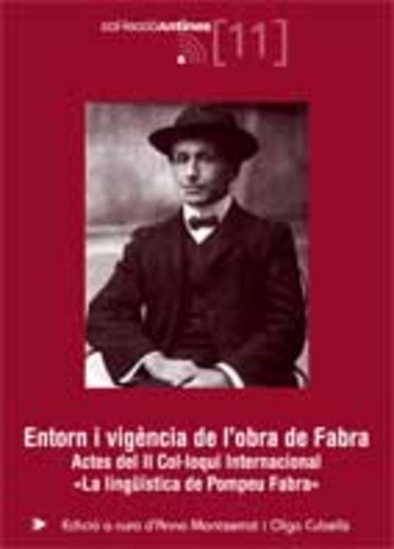 ENTORN I VIGENCIA DE L'OBRA DE FABRA | 9788497913027 | MONTSERRAT, ANNA/CUBELLS, OLGA | Llibreria L'Illa - Llibreria Online de Mollet - Comprar llibres online
