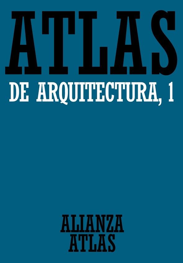 ATLAS DE ARQUITECTURA,1 | 9788420662046