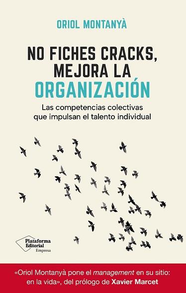 NO FICHES CRACKS MEJORA LA ORGANIZACIÓN | 9791388080128 | MONTANYÀ, ORIOL | Llibreria L'Illa - Llibreria Online de Mollet - Comprar llibres online