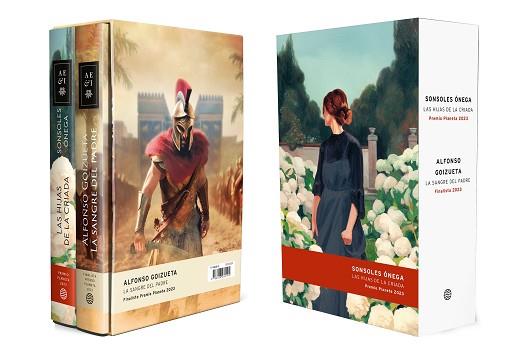 ESTUCHE PREMIO PLANETA 2023 (LAS HIJAS DE LA CRIADA + LA SANGRE DEL PADRE) | 9788408280194 | ÓNEGA, SONSOLES/GOIZUETA, ALFONSO | Llibreria L'Illa - Llibreria Online de Mollet - Comprar llibres online