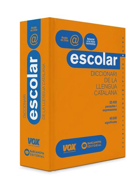 DICCIONARI ESCOLAR DE LA LLENGUA CATALANA VOX-BARCANOVA | 9788499742830 | VOX EDITORIAL | Llibreria L'Illa - Llibreria Online de Mollet - Comprar llibres online