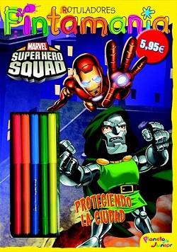 PINTAMANIA ROTULADORES | 9788408098843 | SUPER HERO SQUAD | Llibreria L'Illa - Llibreria Online de Mollet - Comprar llibres online