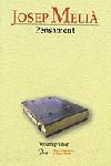 PENSAMENT | 9788484372806 | MELIA, JOSEP | Llibreria L'Illa - Llibreria Online de Mollet - Comprar llibres online