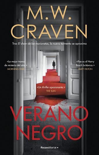 VERANO NEGRO  | 9788418249082 | CRAVEN, M.W. | Llibreria L'Illa - Llibreria Online de Mollet - Comprar llibres online