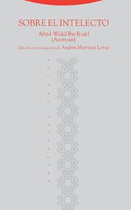 SOBRE EL INTELECTO | 9788481647075 | AVERROES | Llibreria L'Illa - Llibreria Online de Mollet - Comprar llibres online