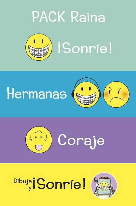 PACK RAINA | 9788419110190 | TELGEMEIER, RAINA | Llibreria L'Illa - Llibreria Online de Mollet - Comprar llibres online