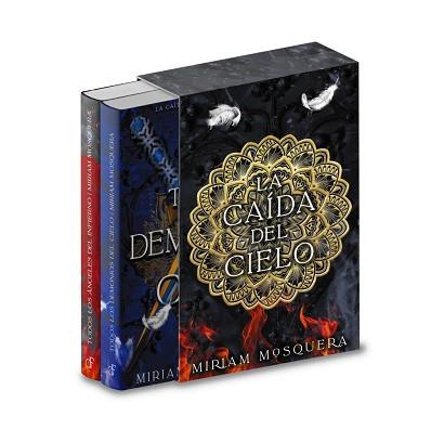 ESTUCHE LA CAÍDA DEL CIELO (TODOS LOS ÁNGELES DEL INFIERNO + TODOS LOS DEMONIOS | 9788419988768 | MOSQUERA, MIRIAM