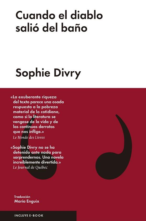 CUANDO EL DIABLO SALIÓ DEL BAÑO | 9788416420643 | DIVRY, SOPHIE | Llibreria L'Illa - Llibreria Online de Mollet - Comprar llibres online