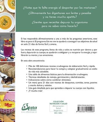 EAT ME RAW: PROGRAMA CRUDIVEGANO 21 DÍAS | 9788484455998 | ESTEVE DE MIGUEL, CARLOTA