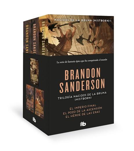 PACK EL IMPERIO FINAL | EL POZO DE LA ASCENSIÓN | EL HÉROE DE LAS ERAS (NACIDOS | 9788413143187 | SANDERSON, BRANDON