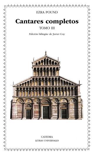 CANTARES COMPLETOS III | 9788437617954 | POUND, EZRA | Llibreria L'Illa - Llibreria Online de Mollet - Comprar llibres online
