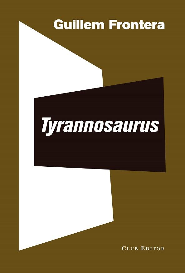 TYRANNOSAURUS | 9788473292559 | FRONTERA, GUILLEM | Llibreria L'Illa - Llibreria Online de Mollet - Comprar llibres online