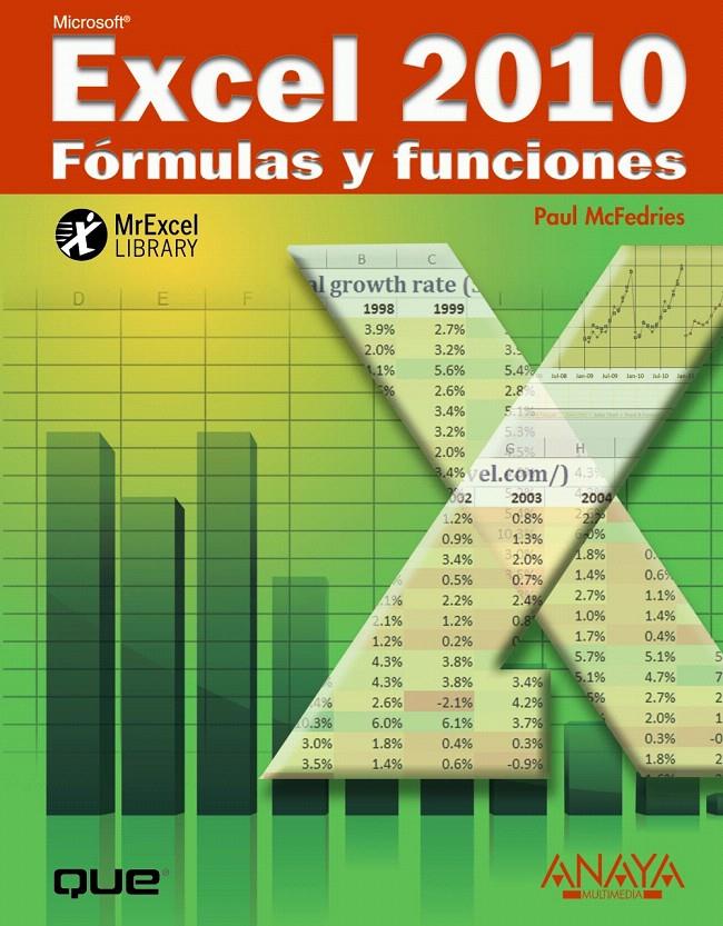 EXCEL 2010. FÓRMULAS Y FUNCIONES | 9788441528376 | MCFEDRIES, PAUL | Llibreria L'Illa - Llibreria Online de Mollet - Comprar llibres online