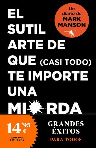 SUTIL ARTE DE QUE CASI TODO TE IMPORTE UNA MIERDA, EL (DIARIO) | 9788418850707 | MANSON, MARK