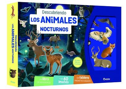 DESCUBRIENDO LOS ANIMALES NOCTURNOS. TABLERO MAGNÉTICO | 9791039558280 | POTARD, CELINE | Llibreria L'Illa - Llibreria Online de Mollet - Comprar llibres online