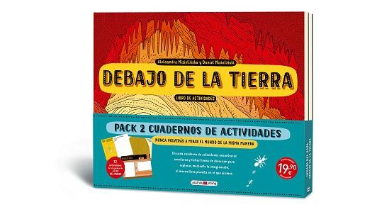 PACK DE ACTIVIDADES. DEBAJO DE LA TIERRA, DEBAJO DEL AGUA | 9788410260153 | MIZIELINSKA, ALEKSANDRA/MIZIELINSKI, DANIEL | Llibreria L'Illa - Llibreria Online de Mollet - Comprar llibres online