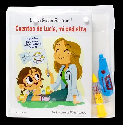 MALETÍN DE CUENTOS DE LUCÍA MI PEDIATRA | 9788408249405 | GALÁN BERTRAND, LUCÍA/APARICIO, NÚRIA