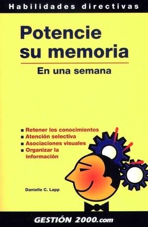 POTENCIE SU MEMORIA | 9788480884723 | C.LAPP, DANIELLE | Llibreria L'Illa - Llibreria Online de Mollet - Comprar llibres online