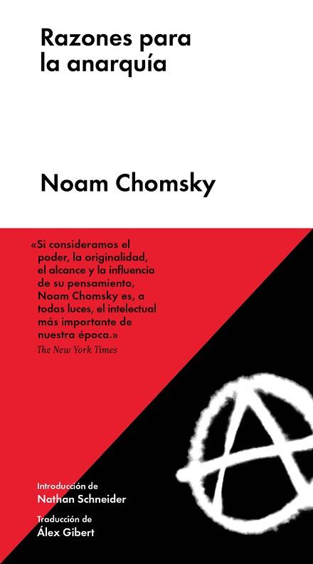 RAZONES PARA LA ANARQUÍA [5ª EDICIÓN] | 9788417893415 | CHOMSKY, NOAM | Llibreria L'Illa - Llibreria Online de Mollet - Comprar llibres online