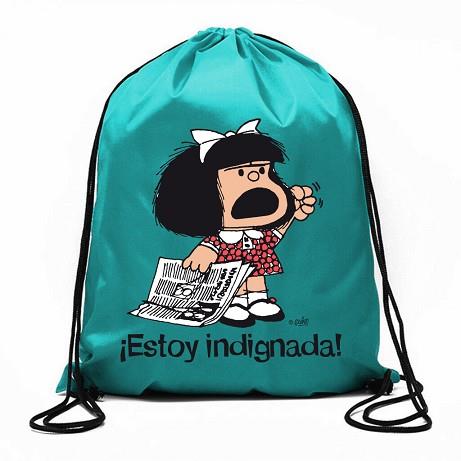 BOLSA DE CUERDAS MAFALDA ¡ESTOY INDIGNADA! | 9788893677974 | QUINO | Llibreria L'Illa - Llibreria Online de Mollet - Comprar llibres online