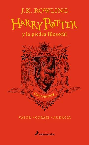 HARRY POTTER Y LA PIEDRA FILOSOFAL (GRYFFINDOR) | 9788498388879 | ROWLING | Llibreria L'Illa - Llibreria Online de Mollet - Comprar llibres online