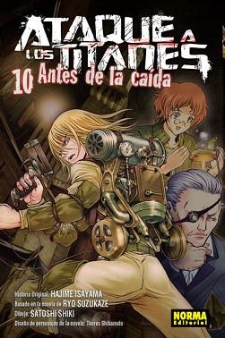 ATAQUE A LOS TITANES 10 ANTES DE LA CAIDA | 9788467931709 | ISAYAMA,HAJIME/SUZUKAZE,RYO/SHIKI,S | Llibreria L'Illa - Llibreria Online de Mollet - Comprar llibres online