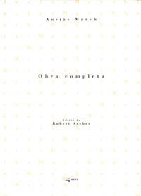 OBRA COMPLETA | 9788448905156 | MARCH, AUSIAS | Llibreria L'Illa - Llibreria Online de Mollet - Comprar llibres online