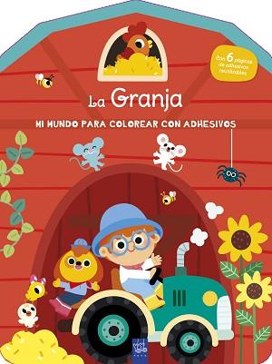 MI MUNDO PARA COLOREAR CON ADHESIVOS. LA GRANJA | 9788408296867 | YOYO | Llibreria L'Illa - Llibreria Online de Mollet - Comprar llibres online
