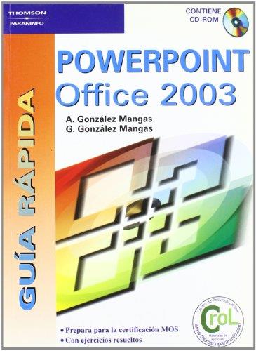 POWERPOINT OFFICE 2003 | 9788428328791 | GONZALEZ MANGAS, A I G