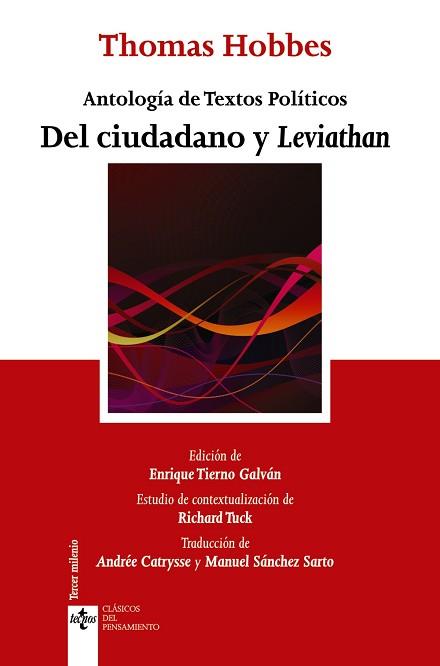 DEL CIUDADANO Y LEVIATHAN | 9788430957705 | HOBBES, THOMAS | Llibreria L'Illa - Llibreria Online de Mollet - Comprar llibres online