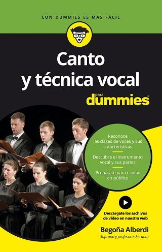 CANTO Y TÉCNICA VOCAL PARA DUMMIES | 9788432903663 | ALBERDI DE MIGUEL, BEGOÑA | Llibreria L'Illa - Llibreria Online de Mollet - Comprar llibres online