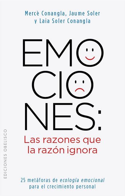 EMOCIONES: LAS RAZONES QUE LA RAZÓN IGNORA | 9788497778855 | SOLER LLEONART, JAUME/CONANGLA MARÍN, MERCE/SOLER CONANGLA, LAIA