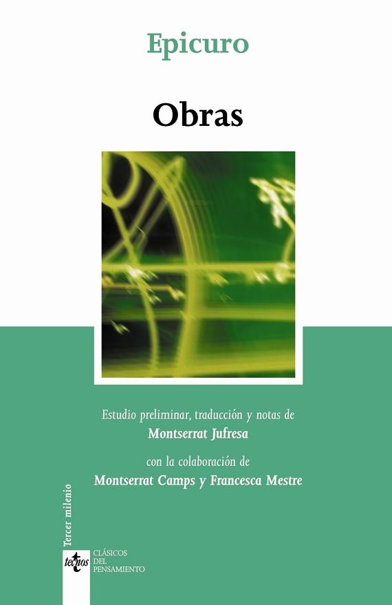 OBRAS | 9788430942572 | EPICURO | Llibreria L'Illa - Llibreria Online de Mollet - Comprar llibres online