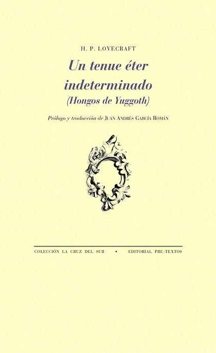 TENUE ÉTER INDETERMINADO, UN | 9788417830823 | LOVECRAFT, H. P. | Llibreria L'Illa - Llibreria Online de Mollet - Comprar llibres online