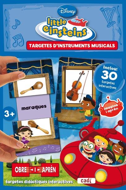 LITTLE EINSTEINS. TARGETES D#INSTRUMENTS MUSICALS | 9788447460595 | WALT DISNEY COMPANY