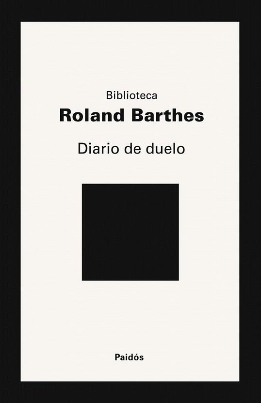 DIARIO DE DUELO | 9788449323218 | BARTHES, ROLAND