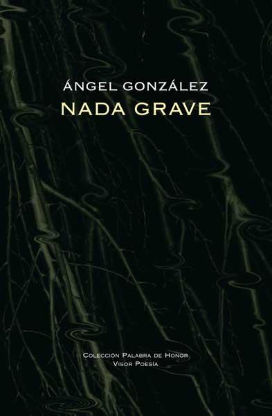 NADA GRAVE | 9788475220796 | GONZALEZ, ANGEL | Llibreria L'Illa - Llibreria Online de Mollet - Comprar llibres online