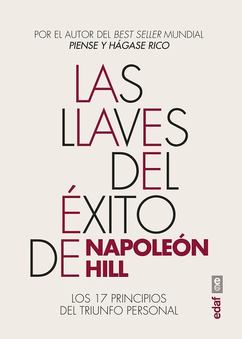 LLAVES DEL ÉXITO DE NAPOLEÓN HILL, LAS | 9788441440685 | HILL, NAPOLEÓN | Llibreria L'Illa - Llibreria Online de Mollet - Comprar llibres online