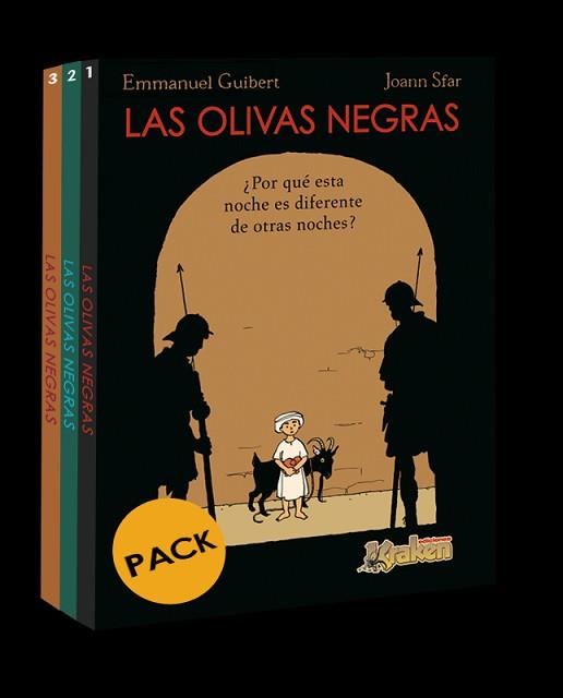 OLIVAS NEGRAS, LAS | 9788492534807 | GUIBERT, EMMANUEL/ SFAR, JOANN | Llibreria L'Illa - Llibreria Online de Mollet - Comprar llibres online